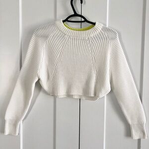 TOPSHOP, Ribbed, Cropped, Sweater, Womens, Size‎ 4, Very Good Condition